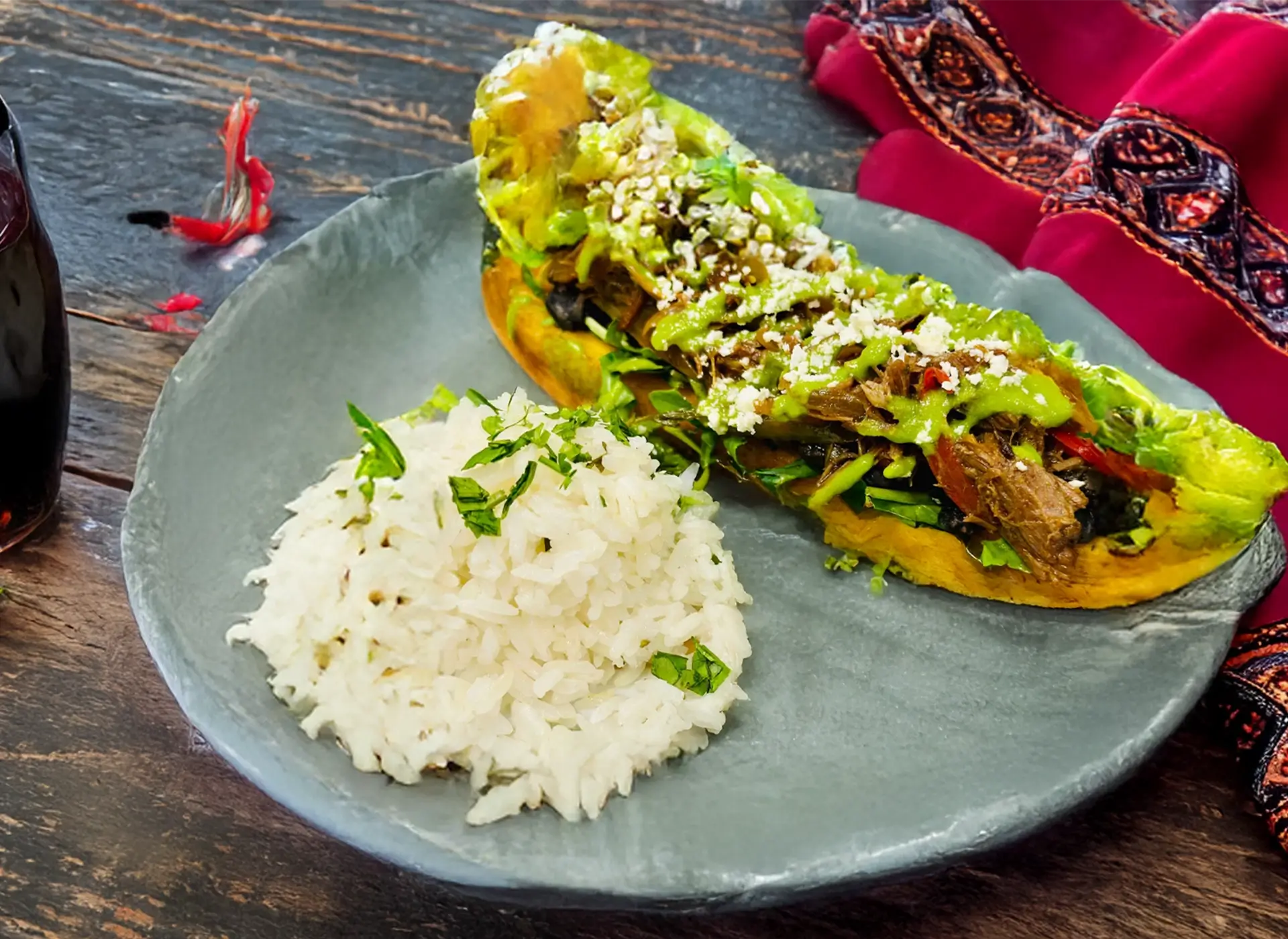 Kids Canoa de Platano and Rice